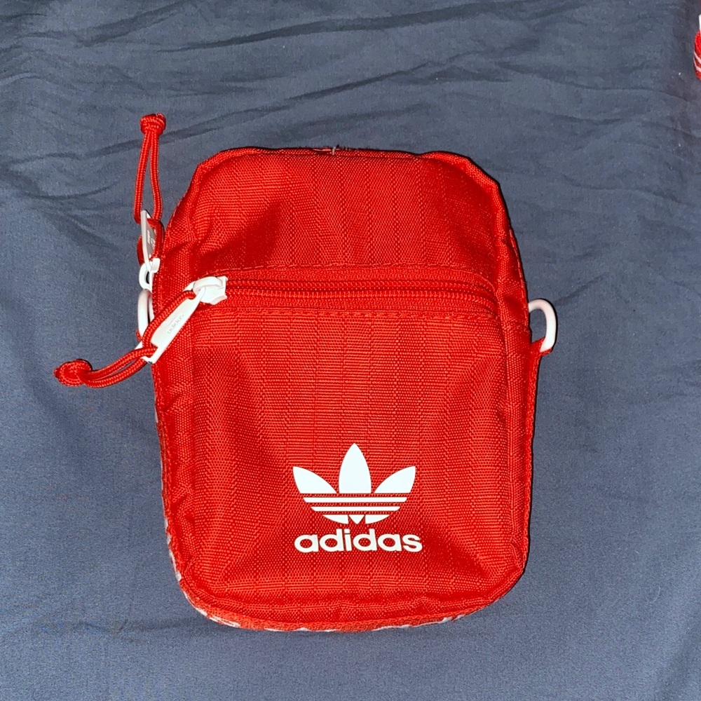 SOLD-Adidas Bold Red Belt Bag